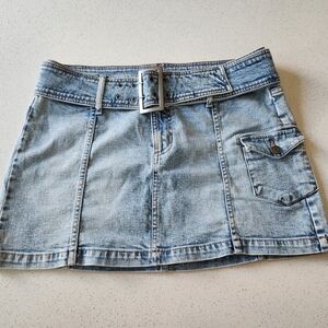 Denim skirt